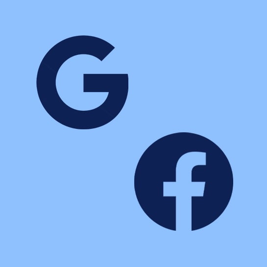 Facebook & Google ile Profil Oluşturma